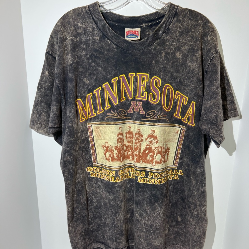 Vintage‎ Nutmeg Mills, Minnesota football shirt, size large